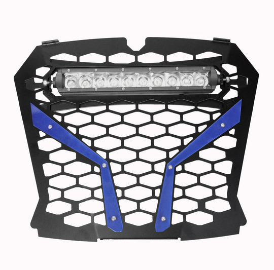 RZR XP Turbo S Front Light Grill - Modquad