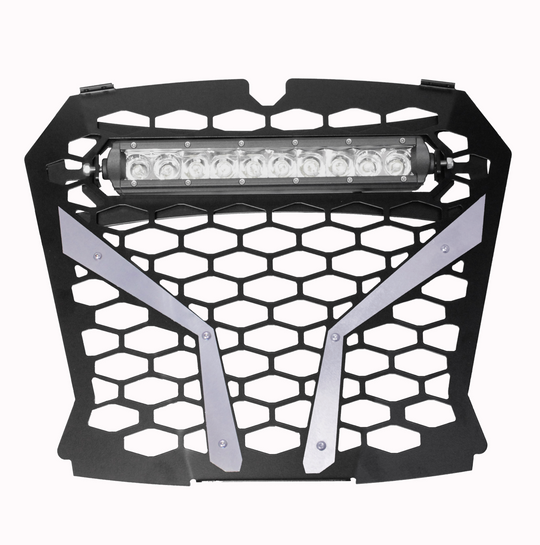 RZR XP Turbo S Front Light Grill - Modquad