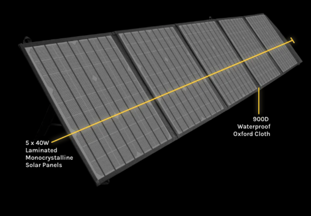 200 Watt Solar Panel - SeeDevil