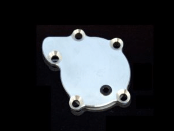 Banshee Quick Drain Coolant Plate - Yamaha Banshee - Billet - Dune Goons