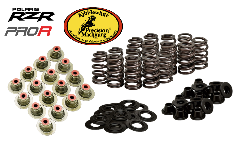 Polaris RZR Pro R Valve Spring Kit Kibblewhite Beehive Heavy Duty Springs Seals