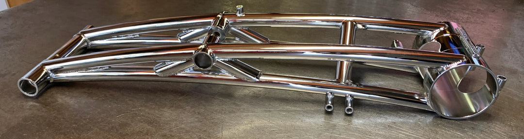 Fireball Banshee Swingarm +2–+10 (In Stock: +4 Clear Powder Coat) - Dune Goons
