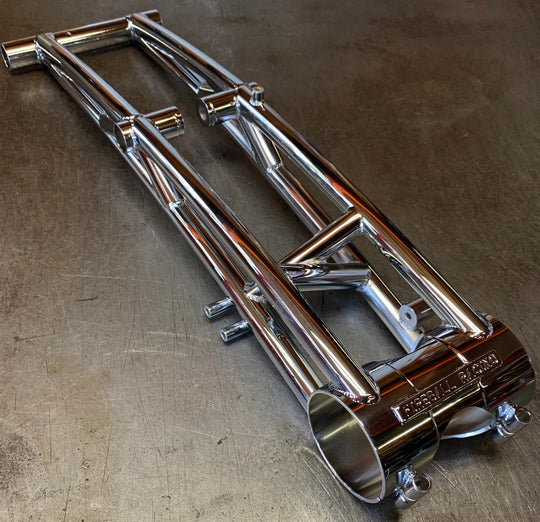 Fireball Banshee Swingarm +2–+10 (In Stock: +4 Clear Powder Coat) - Dune Goons