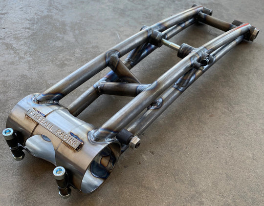 Fireball Raptor 700 Arched Chromoly Swingarm (+4 & Up) - Dune Goons