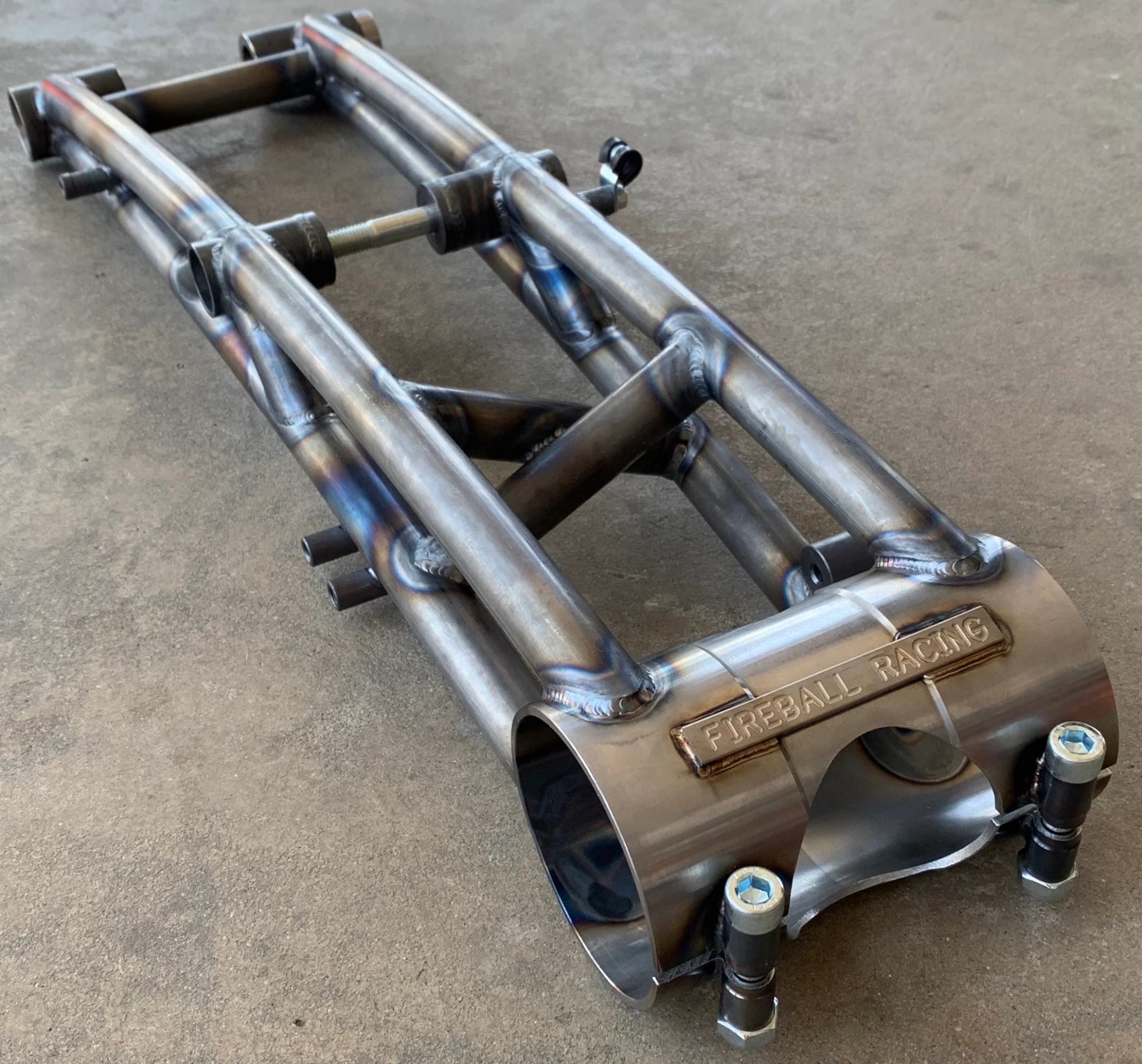 Fireball YFZ450 / YFZ450R Arched Chromoly Swingarm (+4 & Up) - Dune Goons