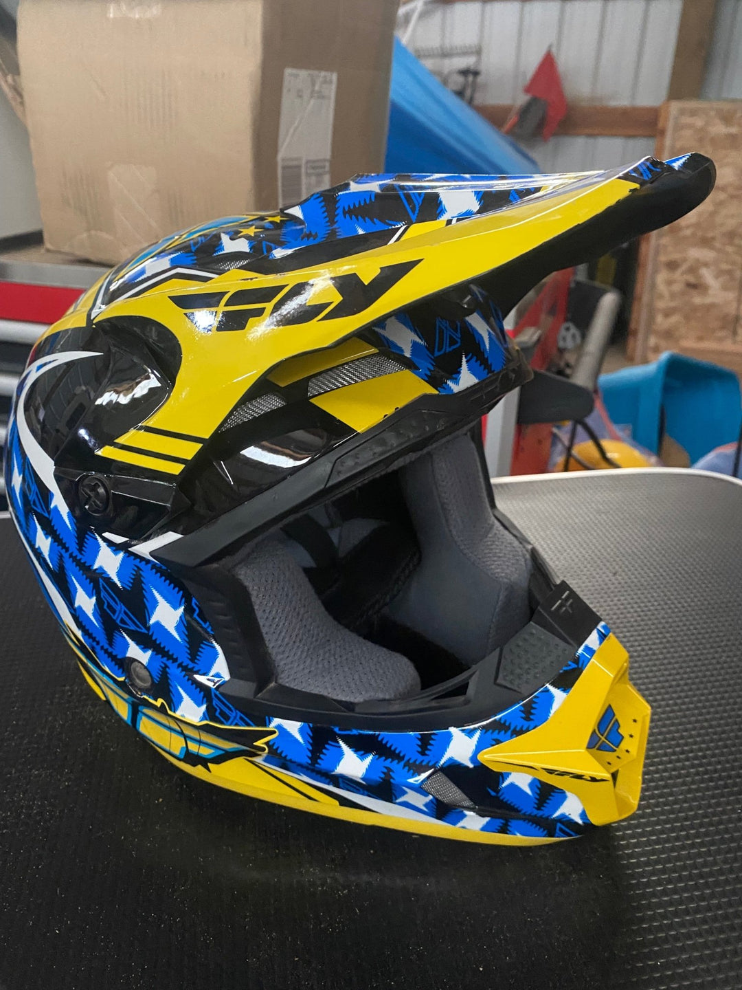 Fly Youth Small Helmet - Dune Goons