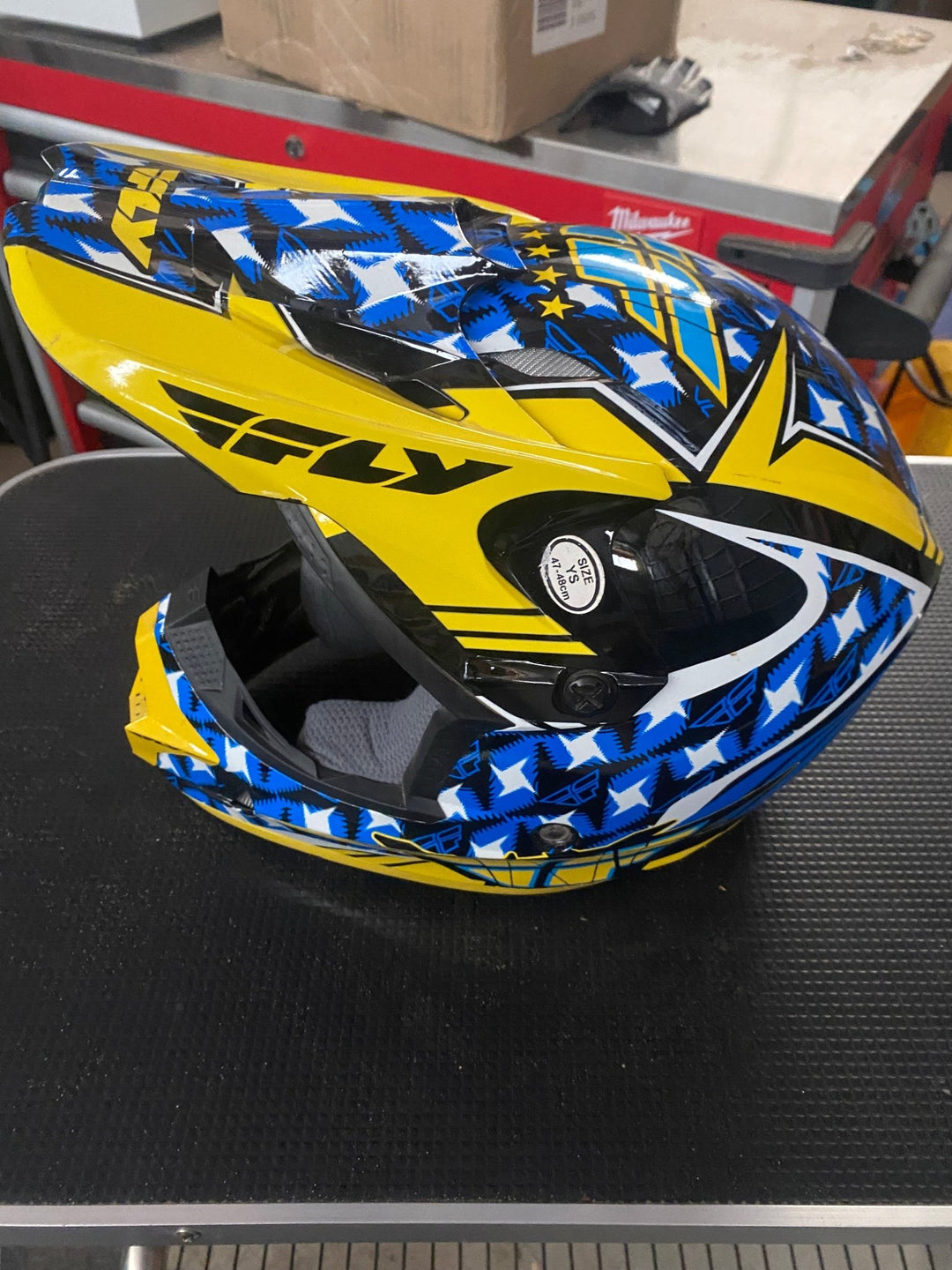 Fly Youth Small Helmet - Dune Goons