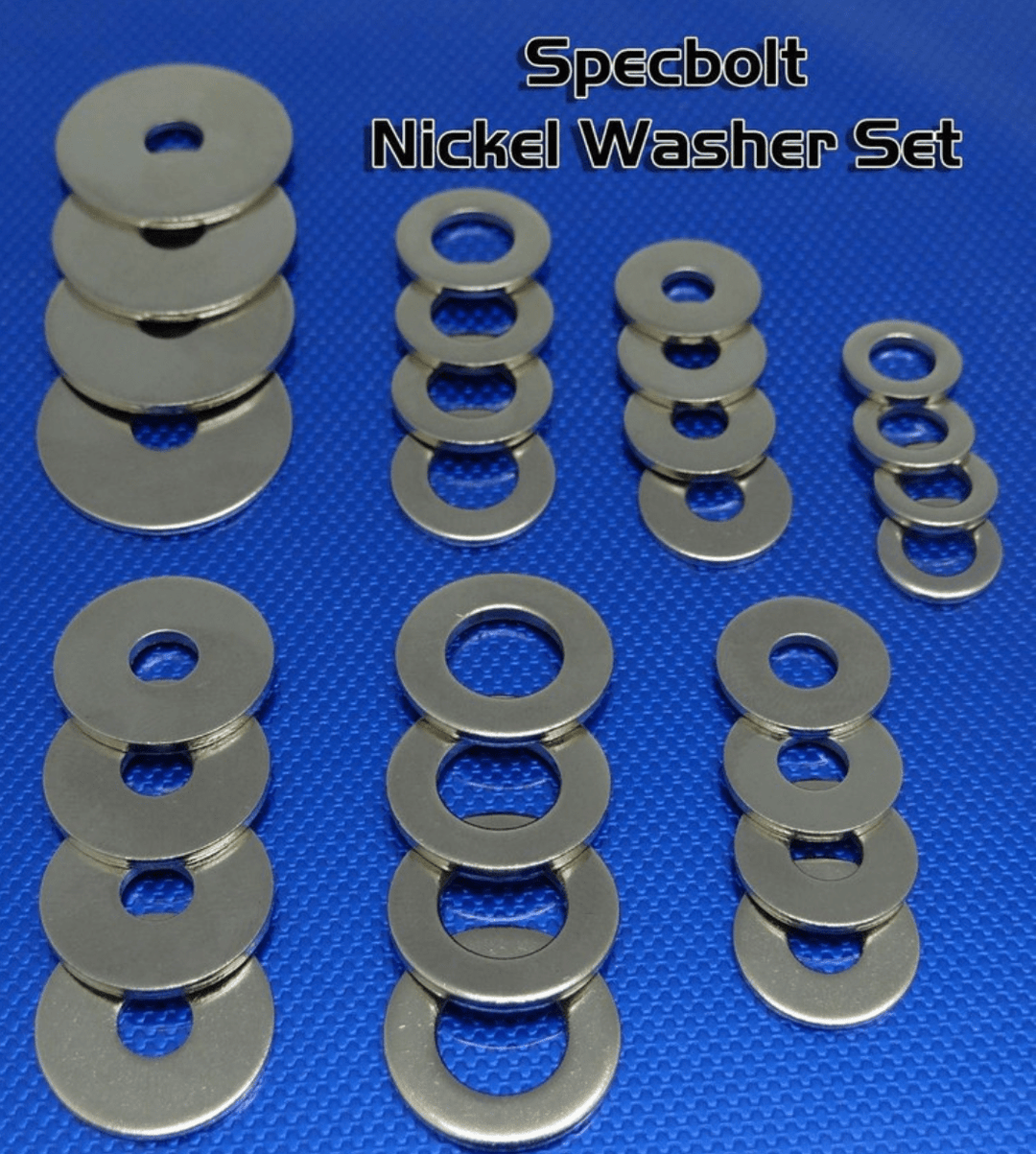 Honda CR & CRF Dress Up Bolt Kit - Nickel Wurks - Dune Goons