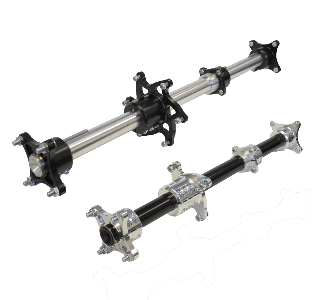 Modquad 28″ Drag & 34″ Dune/Play Axles – High Strength & Adjustable Length - Dune Goons