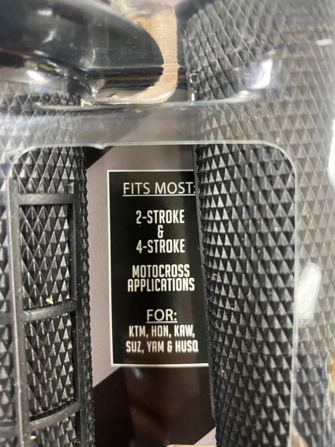 ODI MX V2 Lock - On Grips – Half Waffle, Black (0630 - 2270) - Dune Goons