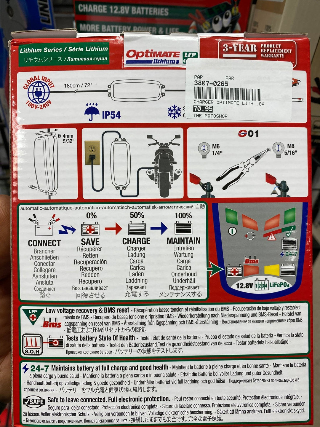 Optimate Lithium Battery Charger - Dune Goons