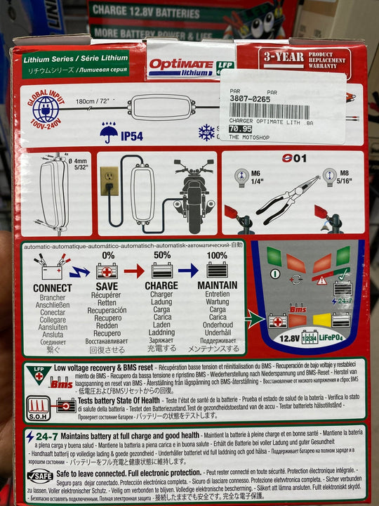 Optimate Lithium Battery Charger - Dune Goons