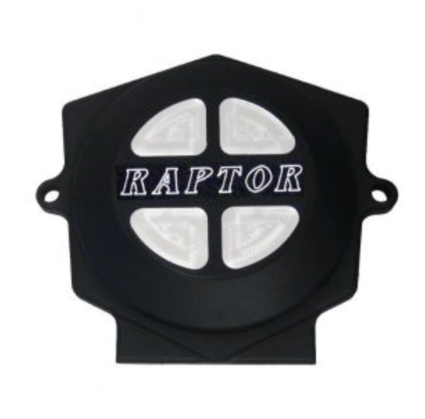 Raptor 700 Timing Chain Cover - Black with Logo - Modquad - Dune Goons