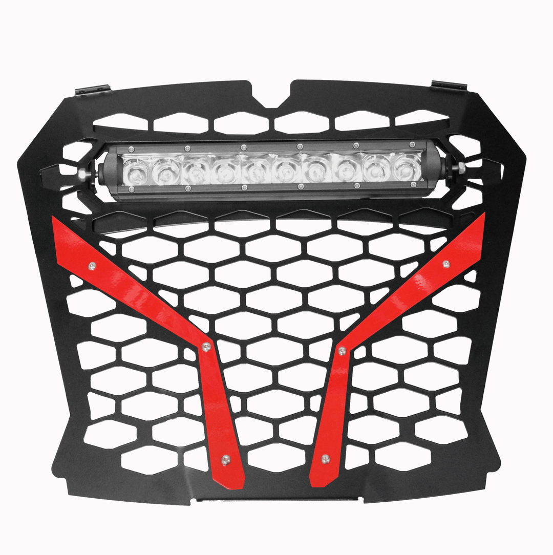 RZR XP Turbo S Front Light Grill - Modquad - Dune Goons
