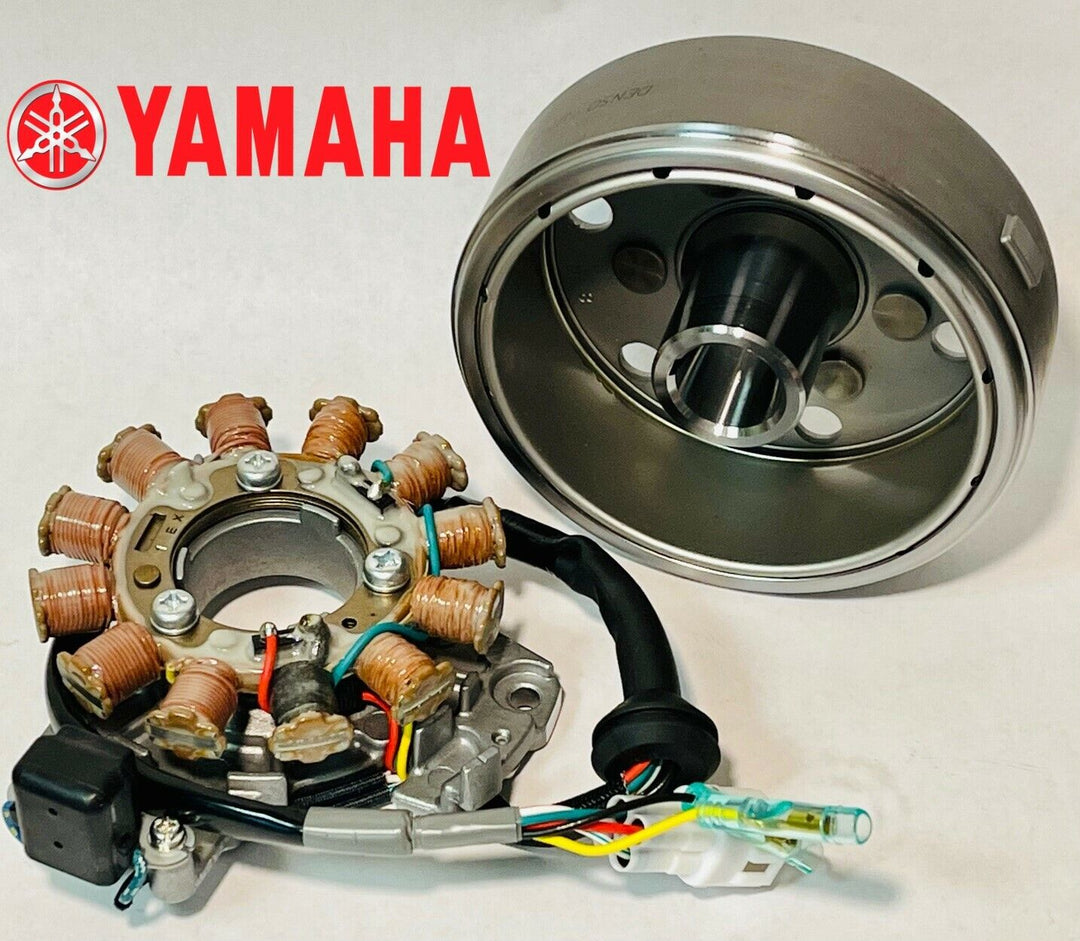 Banshee OEM Stator Flywheel Genuine Yamaha Denso Rotor Assembly Timing Plate Kit