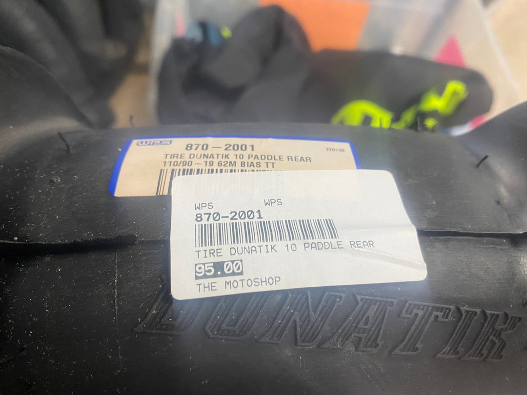 Sedona Dunatik 10 - Paddle Rear Sand Tire 110/90 - 19 - Dune Goons