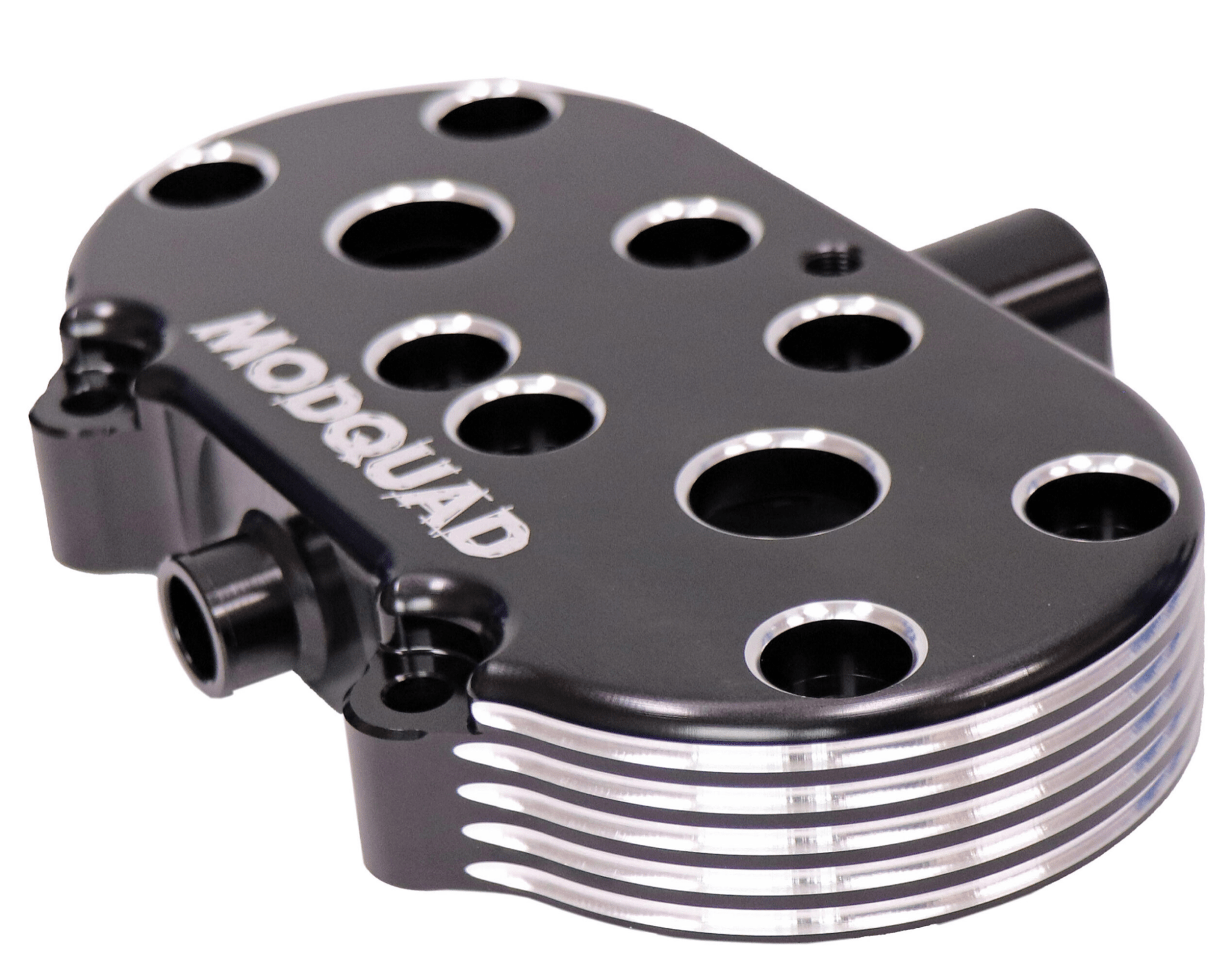 Yamaha Banshee Cool Head – Modquad Polished Billet Aluminum, Max Cooling - Dune Goons